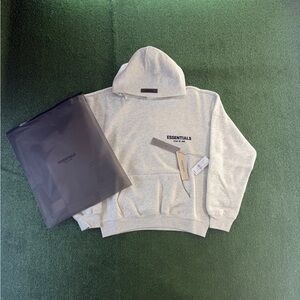 Fear Of God ESSENTIALS "Light Oatmeal" Hoodie
